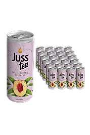 JUSSTEA  ŞEFTALİ KUTU 330 ML  24 LÜ