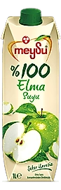 MEYSU YEŞİL ELMA 1 LT 12Lİ
