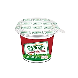 HOM YOĞURT TAM YAĞLI 500 G (YÖRSAN)
