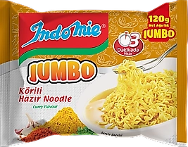 İNDOMİE JUMBO KÖRİ AROMALI HAZIR NOODLE 40 lı