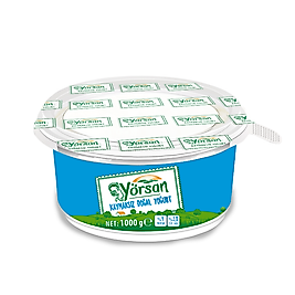 HOM YOĞURT YARIM YAĞLI 1000 G (YÖRSAN)