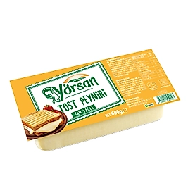 TOST PEYNİR TAM YAĞLI 600 G (YÖRSAN)