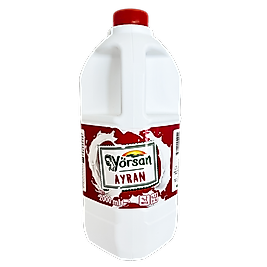 AYRAN YAĞLI 2 LT (YÖRSAN) 6  Lİ
