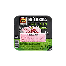 Bİ LOKMA HİNDİ SALAM (55 GR) (18 ADET)