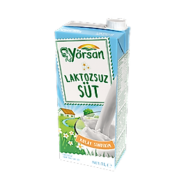 UHT LAKTOZSUZ 1 L (YÖRSAN)