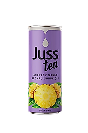 JUSSTEA  MANGO KUTU 330 ML  24 LÜ