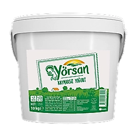 HOM YOĞURT AZ YAĞLI 10 KG (YÖRSAN)
