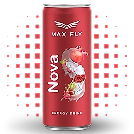 Max Fly Enerji İçeceği Nova 250 mL 24 lü