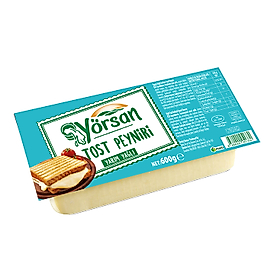 TOST PEYNİR YARIM YAĞLI 600 G (YÖRSAN)