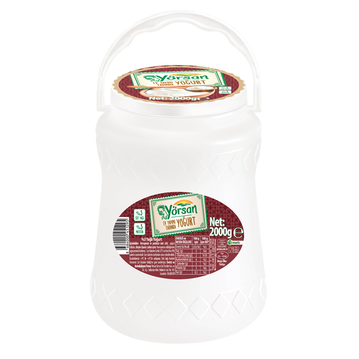 HOM BİDON YOĞURT 2 KG (YÖRSAN)